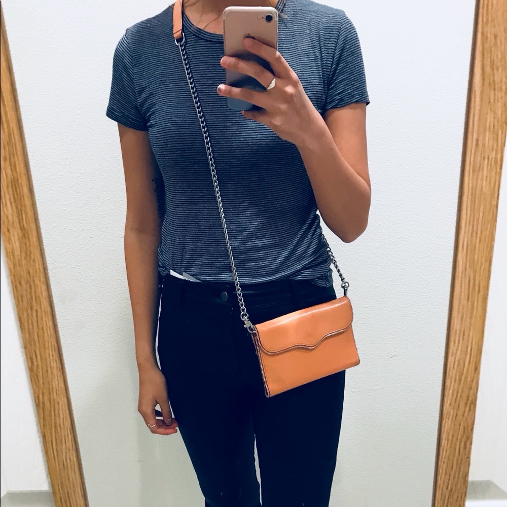 Rebecca Minkoff orange crossbody